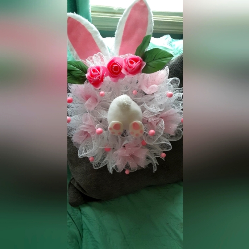 Bunny Butt Wreath